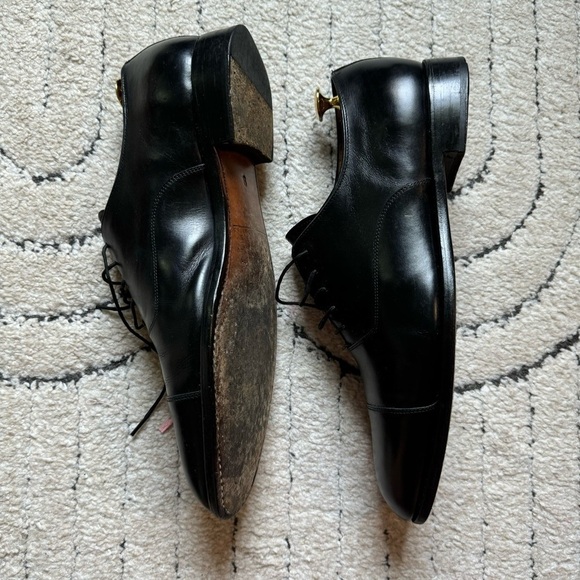 Loding’s men shiny black shoes main image 6